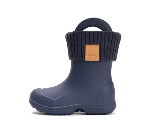 D.D.Step gumicsizma, kivehető zokni, royal blue, külső oldalnézet