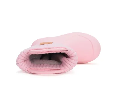 D.D.Step gumicsizma, kivehető zokni, baby pink, felülnézet